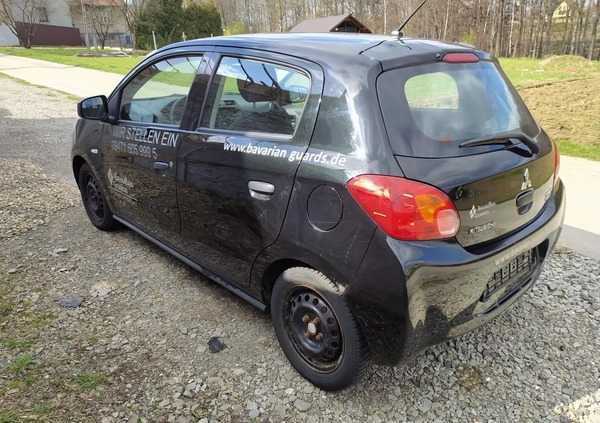 Mitsubishi Space Star cena 6900 przebieg: 221000, rok produkcji 2014 z Biała małe 92